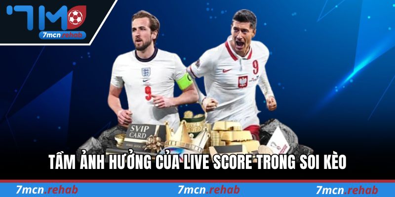 Tầm ảnh hưởng của Live score trong quá trình soi kèo tại 7M